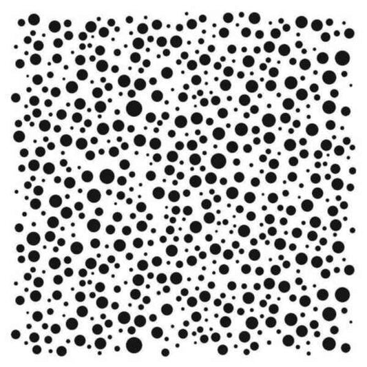 TCW Stencil Random Bubbles / Mollies New Zealand