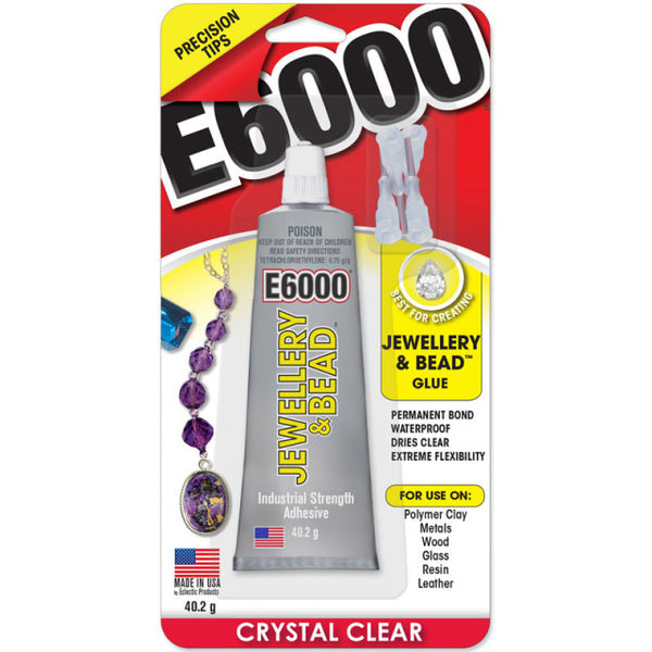 E6000 Jewellery & Bead Craft Glue 40gm / Mollies New Zealand