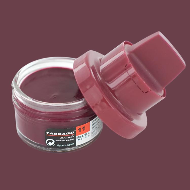 TARRAGO Shoe Cream Kit 011 Bordeaux 50ml / Mollies New Zealand