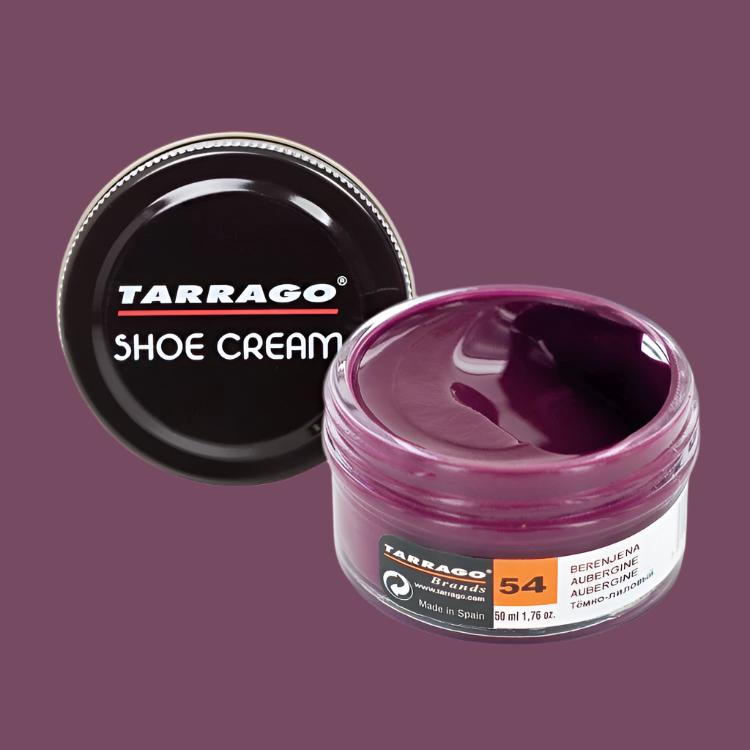 TARRAGO Shoe Cream 054 Aubergine 50ml / Mollies New Zealand
