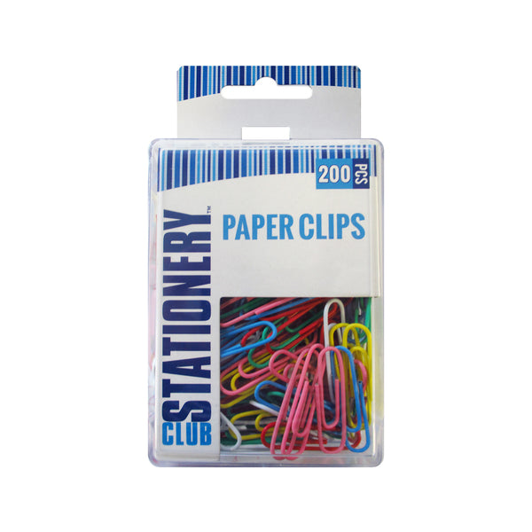 CLUB STATIONERY Coloured Paper Clips | Mollies Make And Create NZ