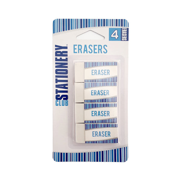 CLUB STATIONERY Erasers | Mollies Make And Create NZ